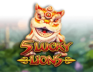 5 Lucky Lions Spielkarte